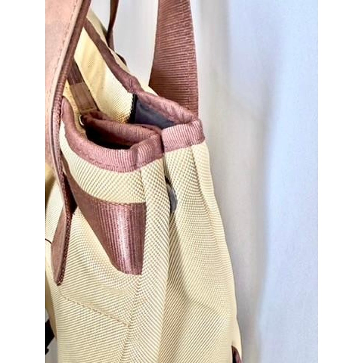 Stitch Golf Vintage Tuxe Tote Backpack Mens Tan Brown Convertible Travel Bag