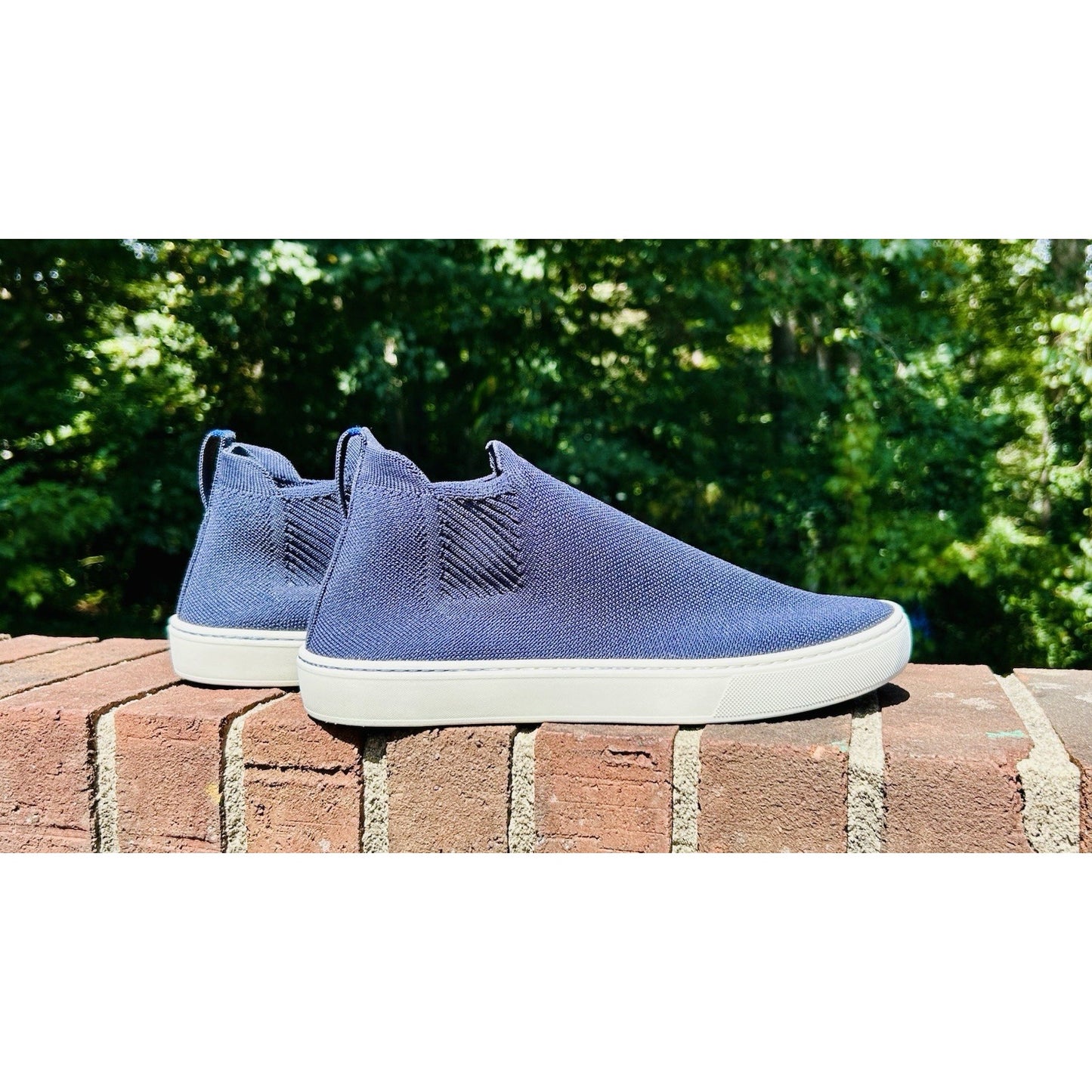 Rothy’s Women’s The Chelsea Pull-On High Top Ankle Boots Nightfall Navy Blue 9.5