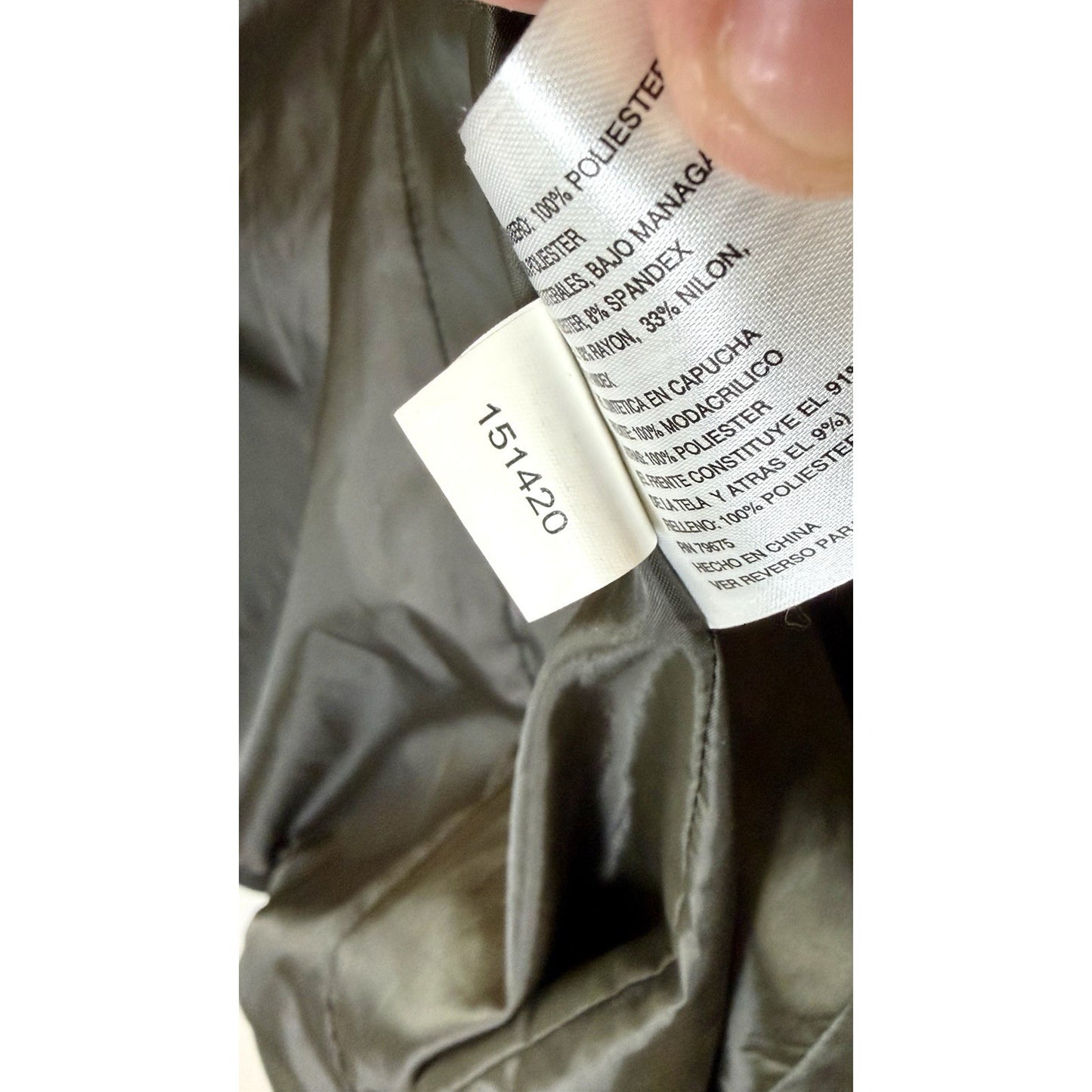 Michael Kors Camo Puffer Faux Fur Trim Hooded Coat Jacket Belted Size Large NWOT