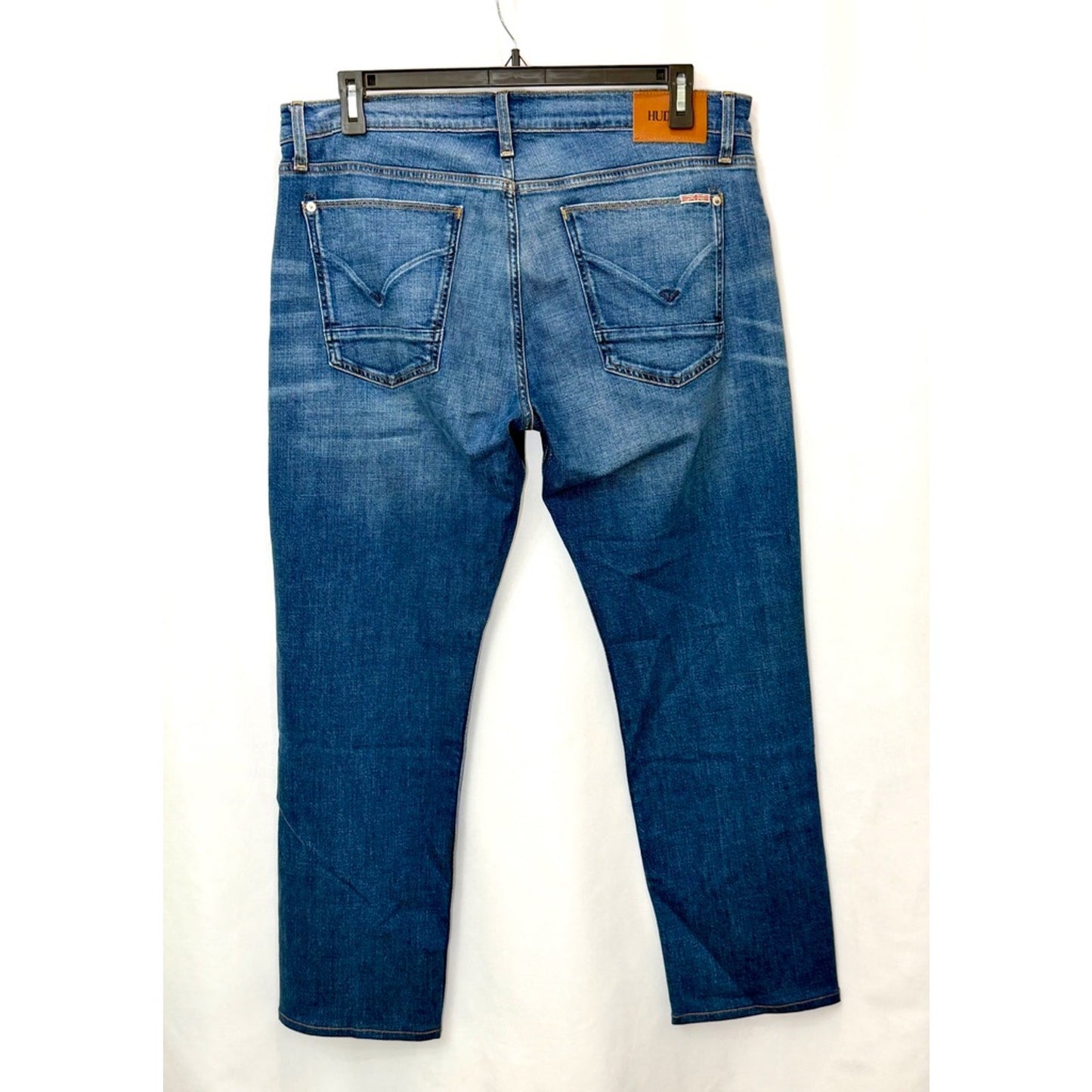 Hudson Blake Slim Straight Jeans Mens 36 Blue Stretch Denim Pants