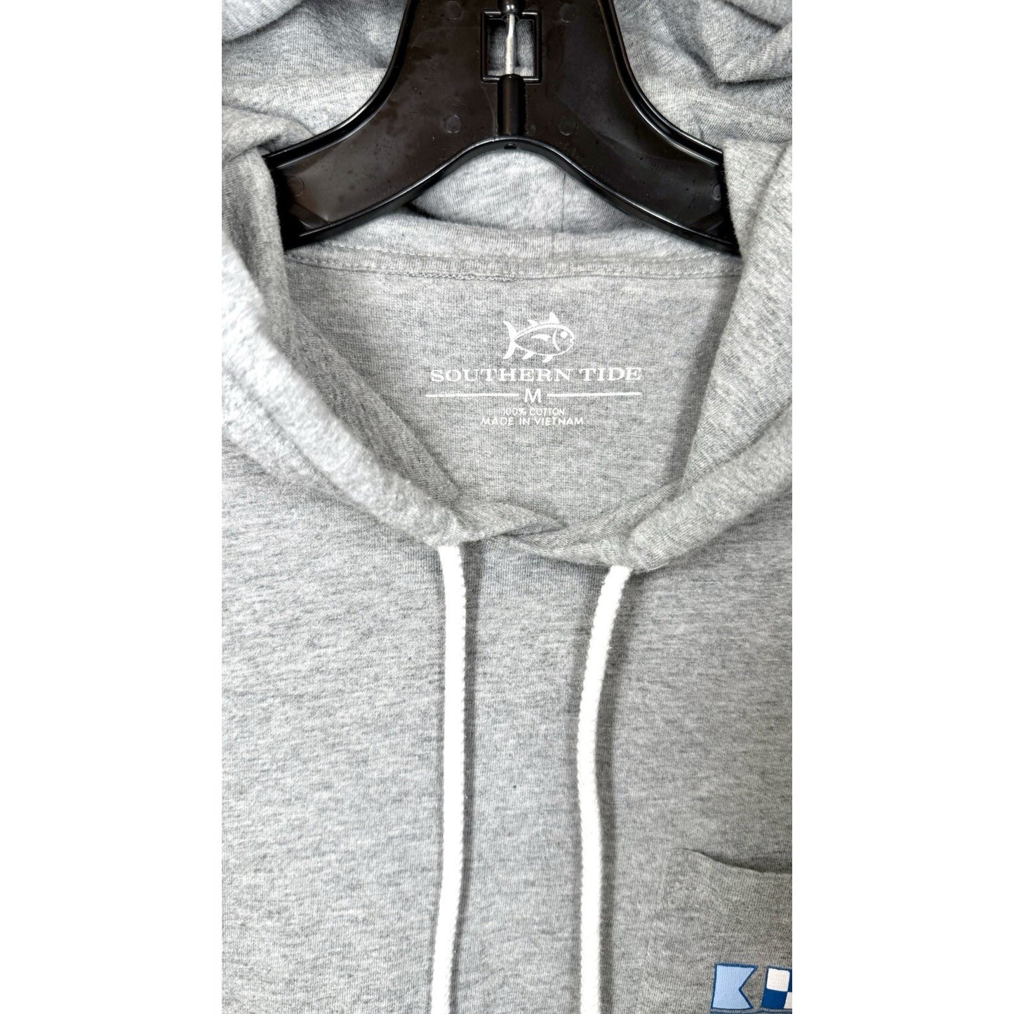 Southern Tide Hoodie Men’s Medium Pullover Sweatshirt MMVI Graphic Design