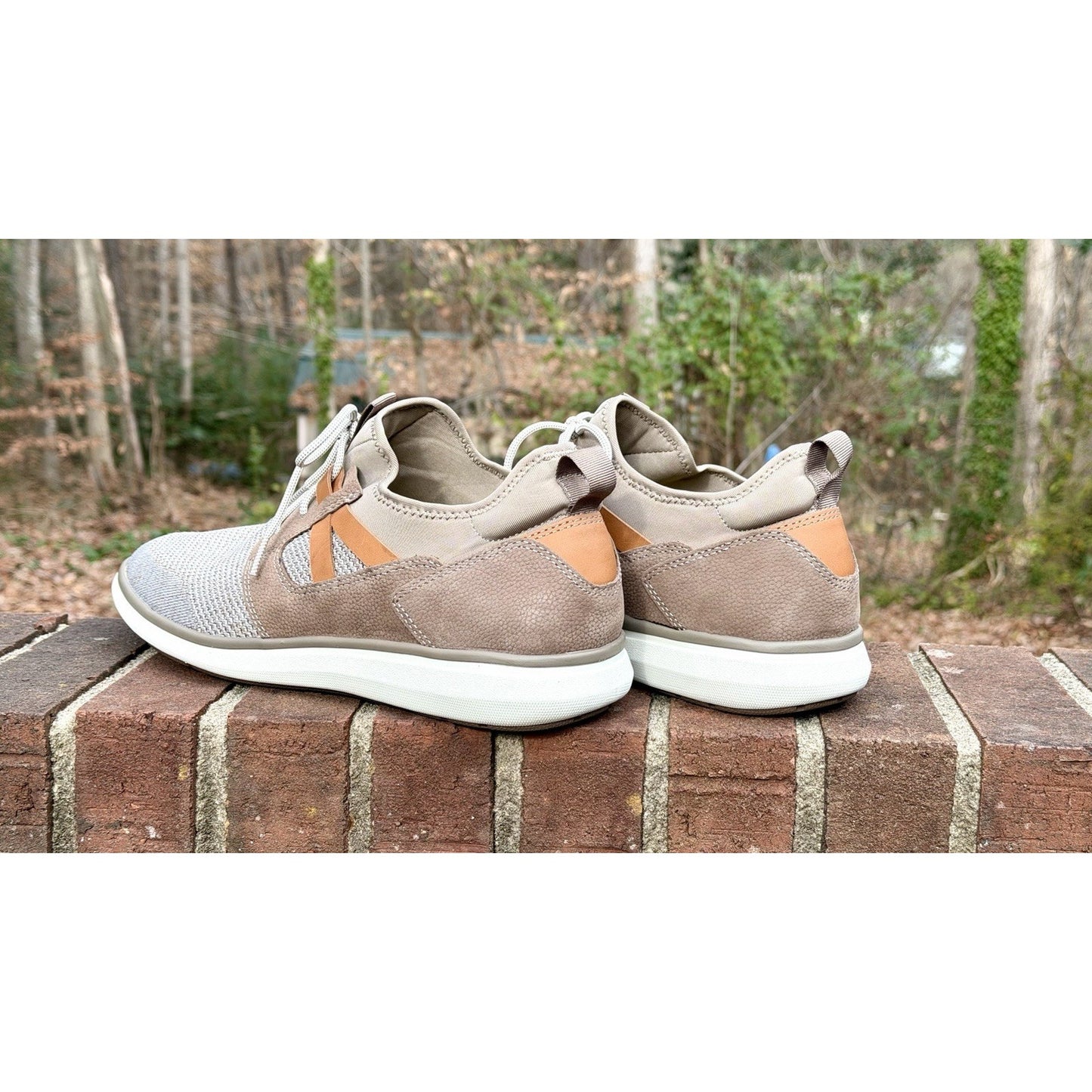 Florsheim Venture Knit Plain Toe Sneaker / Men’s Size 13W / Mushroom/ Worn Once!
