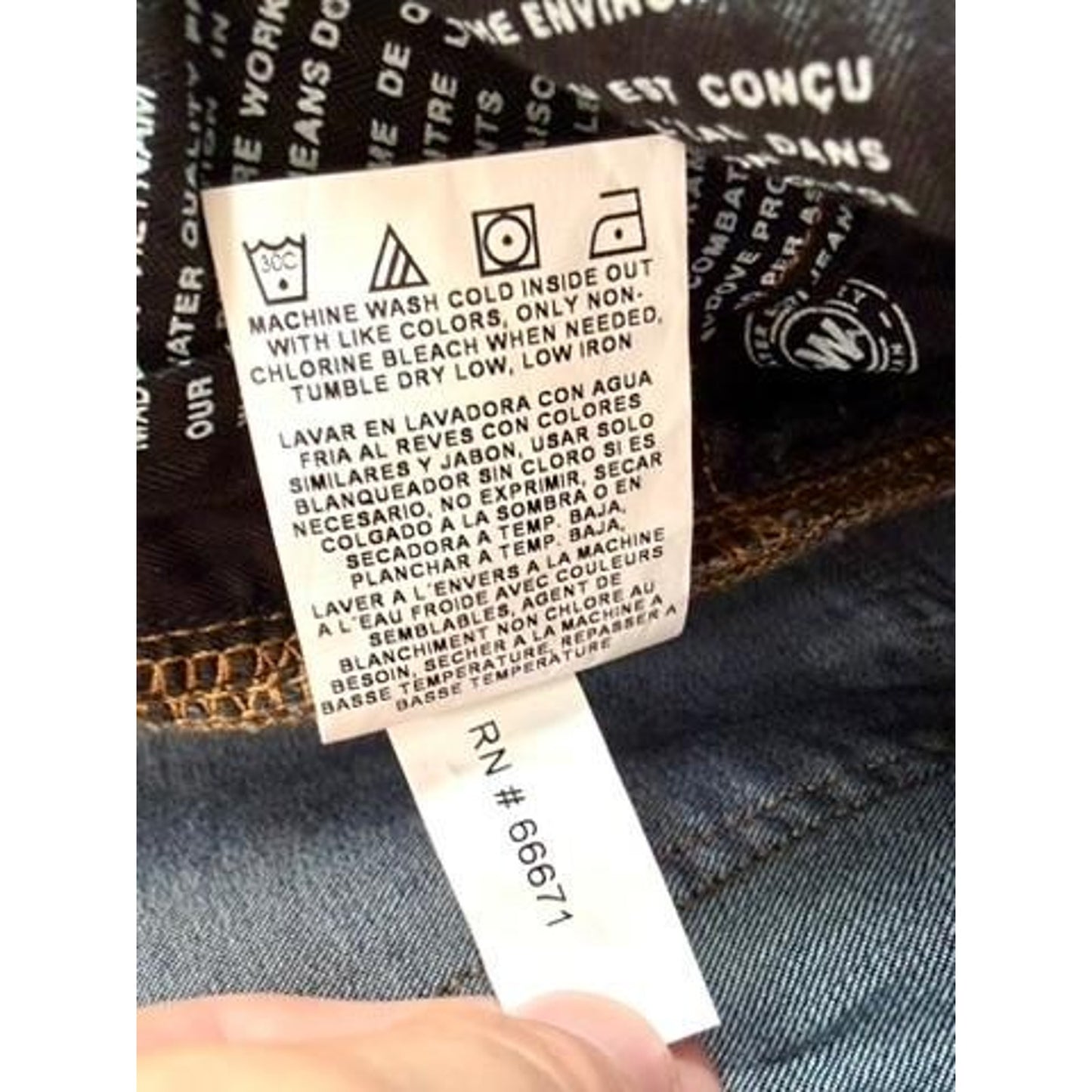 Gap 1969 Bootcut Jeans Womens Size 10 Dark Wash Denim Stretch Blue