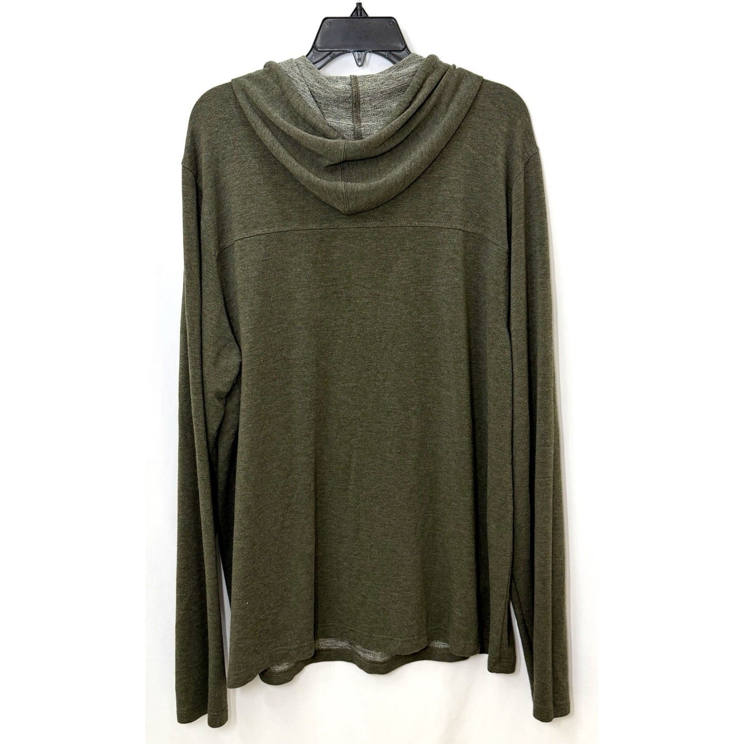 Gerry Men’s Hoodie Rayon Sweatshirt Size XL Olive Green Long Sleeve Pocket