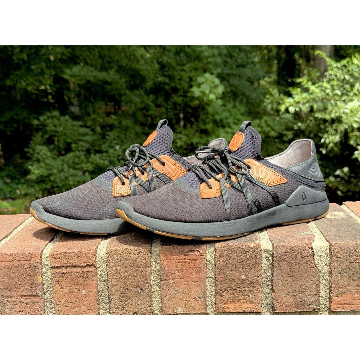 OluKai Mio Li Men’s Size 12 Lava Rock Athletic Sneakers Shoes Worn Twice