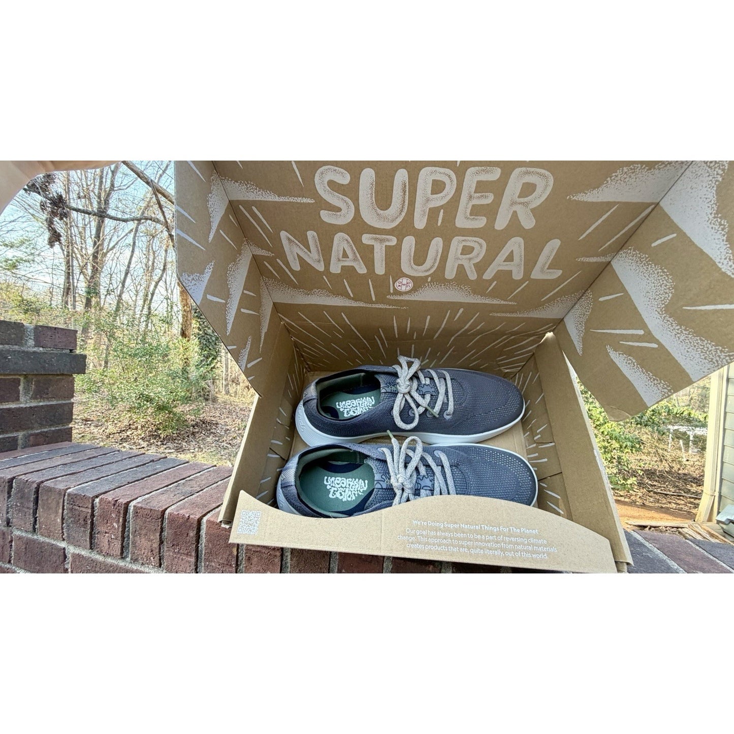 Allbirds Runner 2 - Dallol Volcano w/Box - Worn Once - Size 12.5 - Stormy Grey