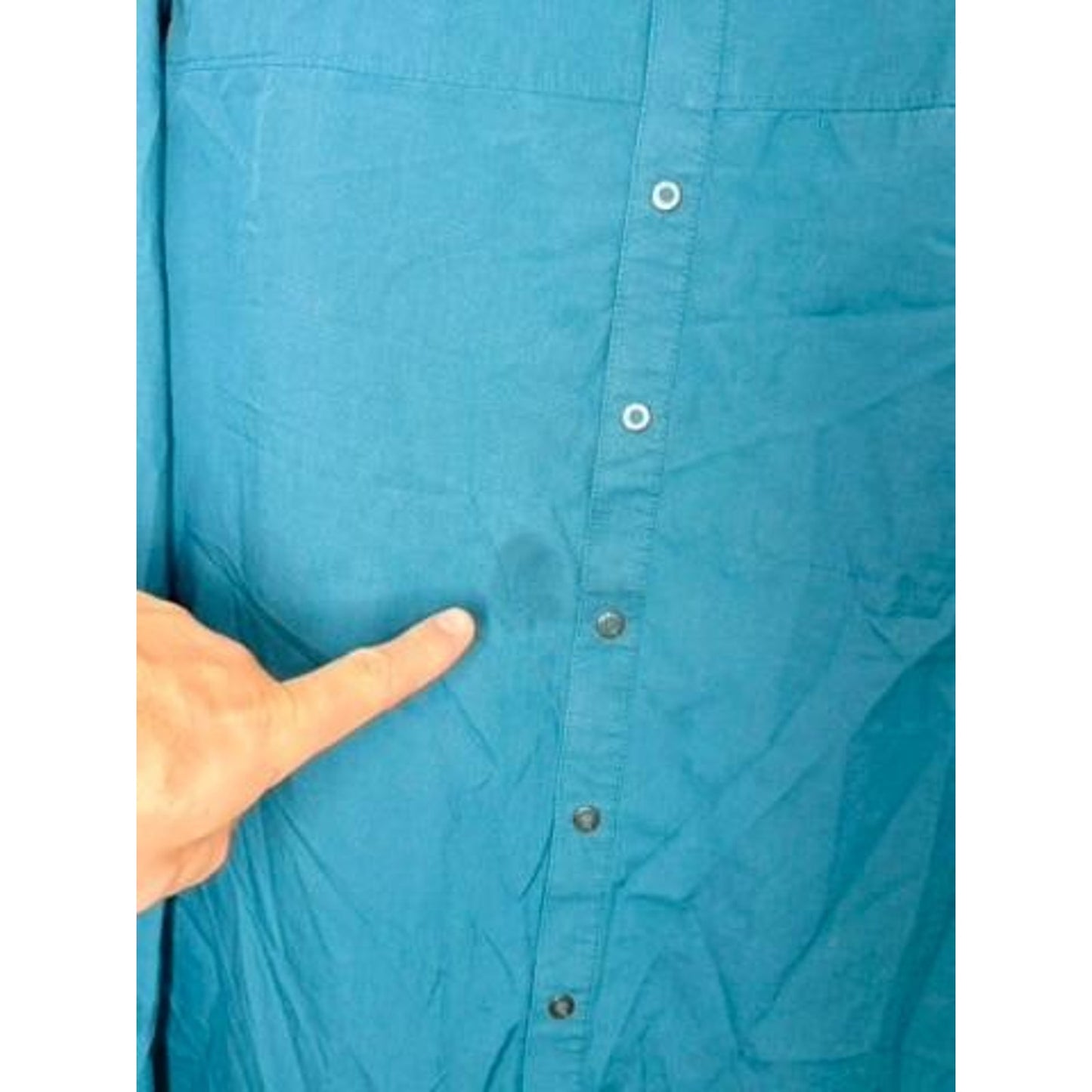 5.11 Tactical Shirt Mens Large Blue Long Sleeve Snap Button Casual Outdoor