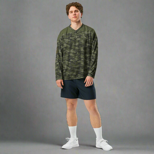 The Casual Camo Company (Military) Hockey Style Jersey