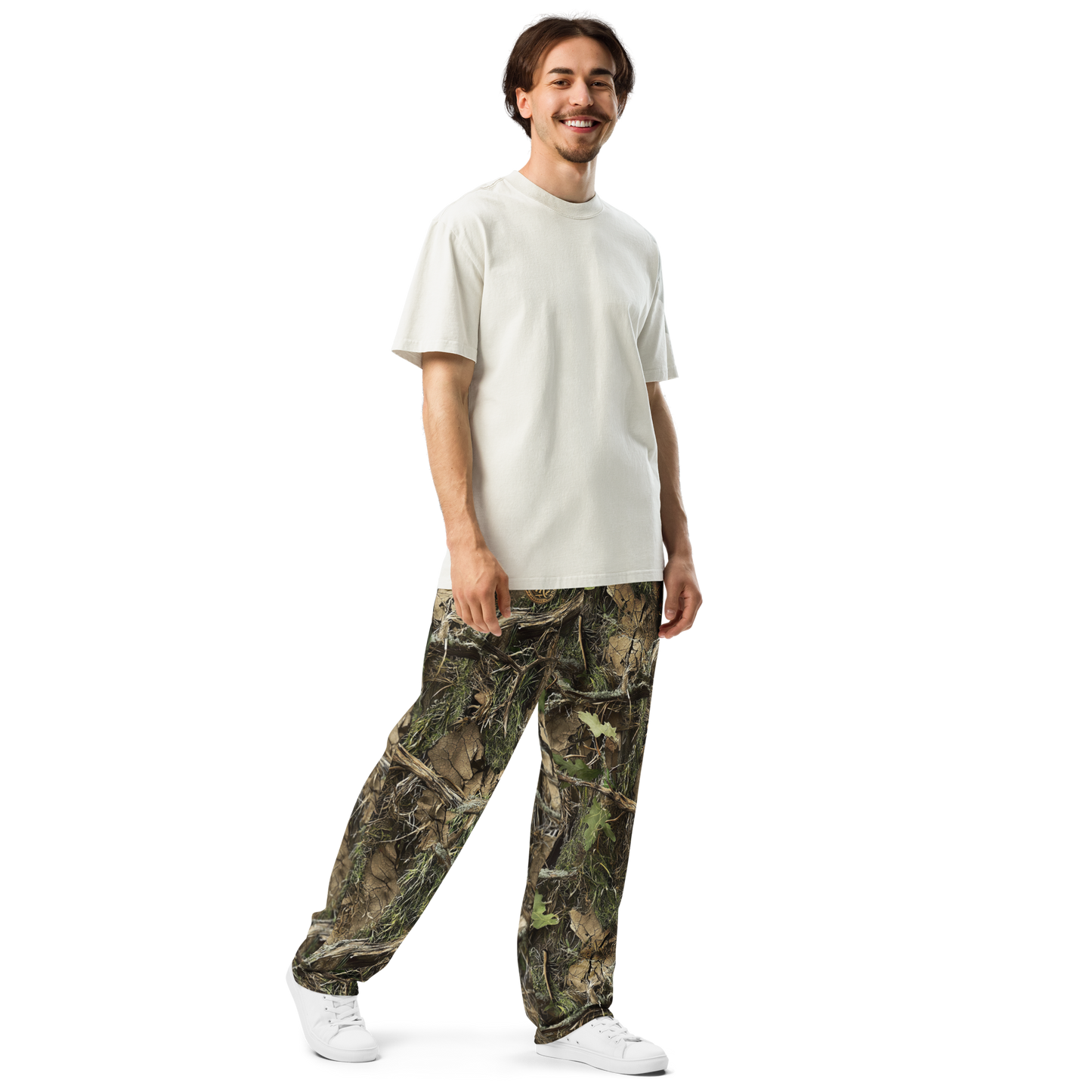 The Casual Camo Company Wide-leg joggers