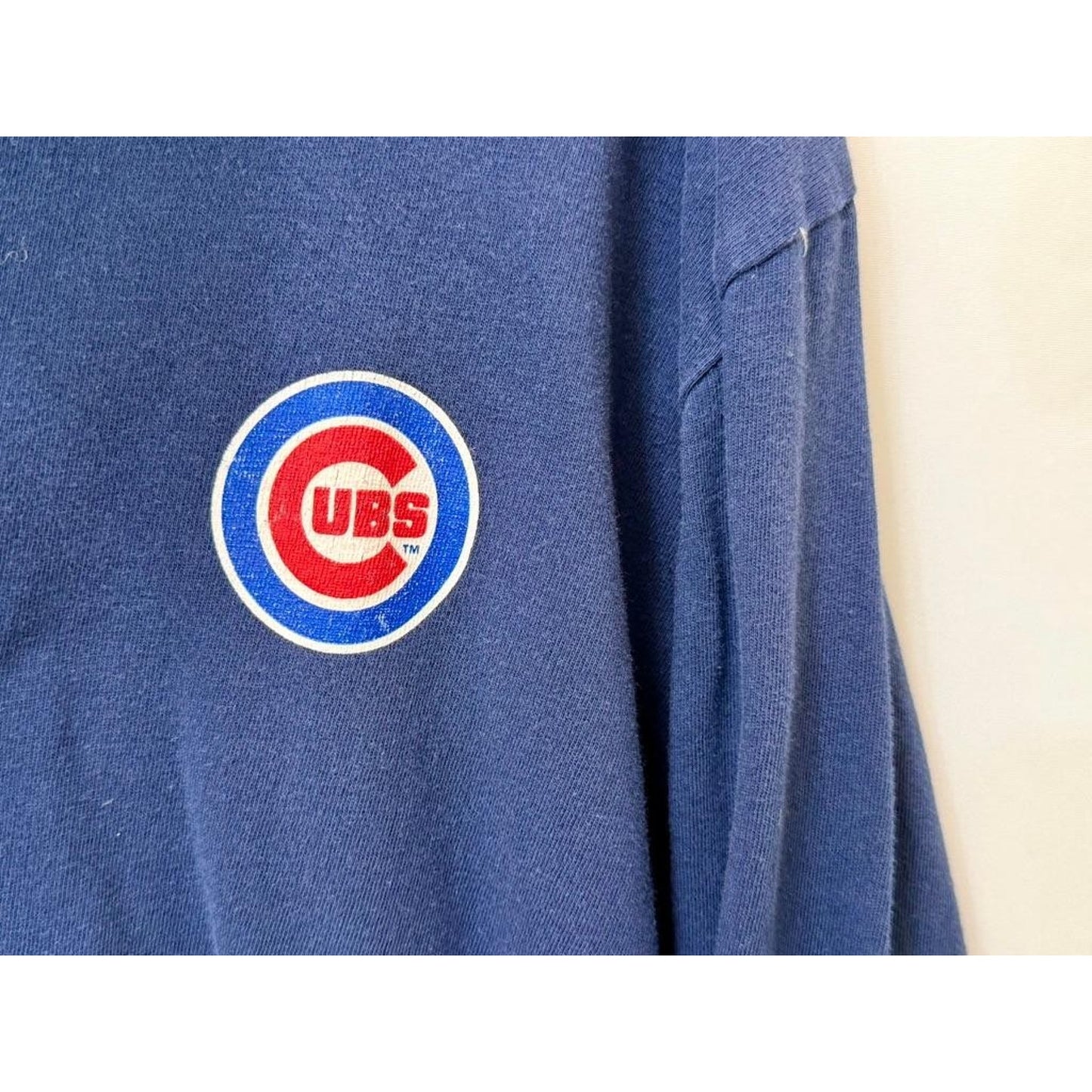 Chicago Cubs Vineyard Vines Hoodie Shirt Mens Medium Blue Long Sleeve MLB Cotton