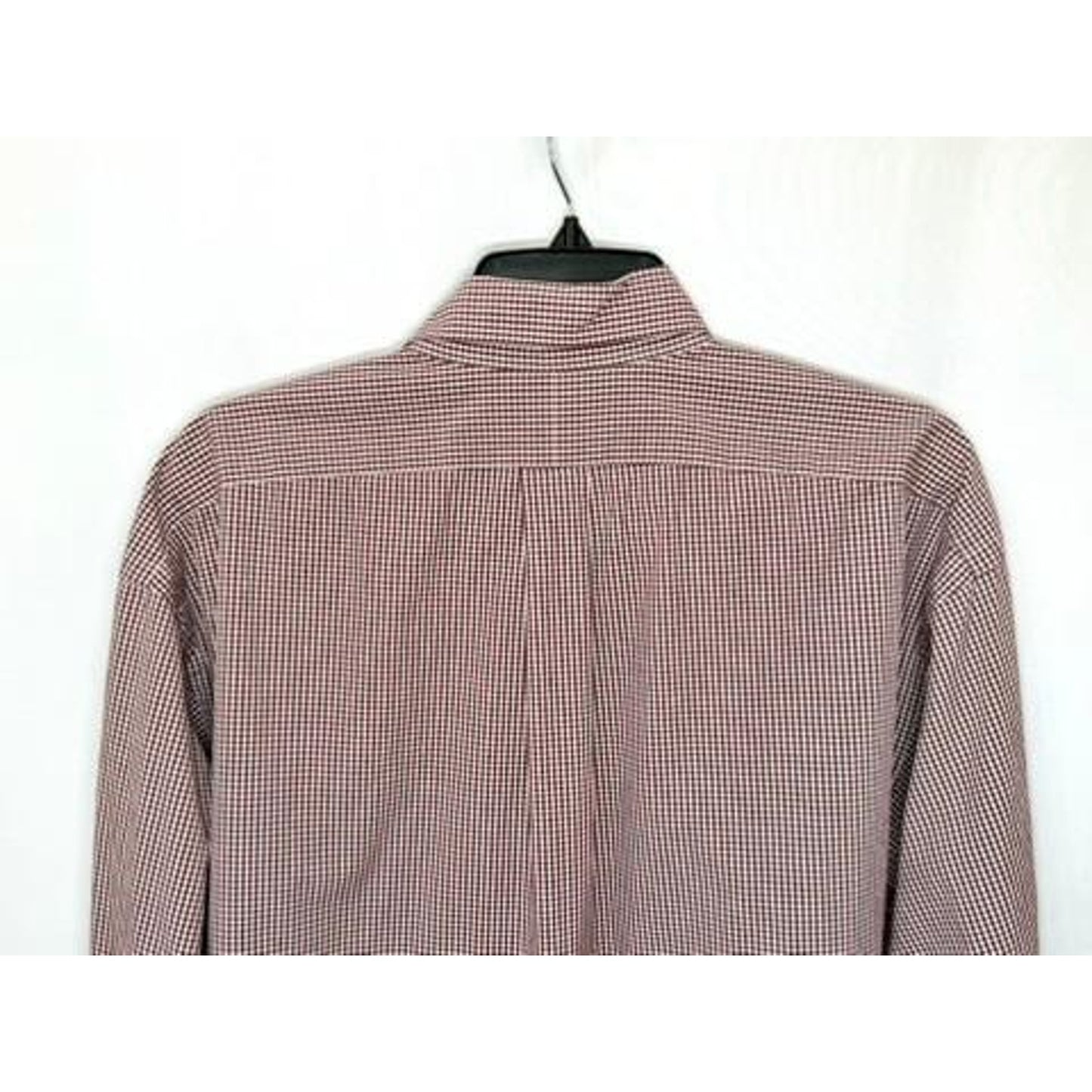 Ralph Lauren Golf Tilden Shirt Mens Large Red White Gingham Check Long Sleeve