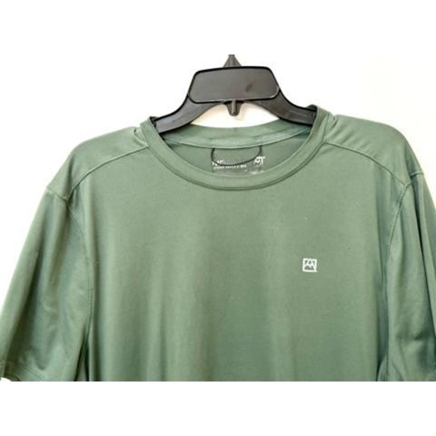 Avalanche Outdoor Supply Co Mens Large Green Polyester Spandex T-Shirt CAM237