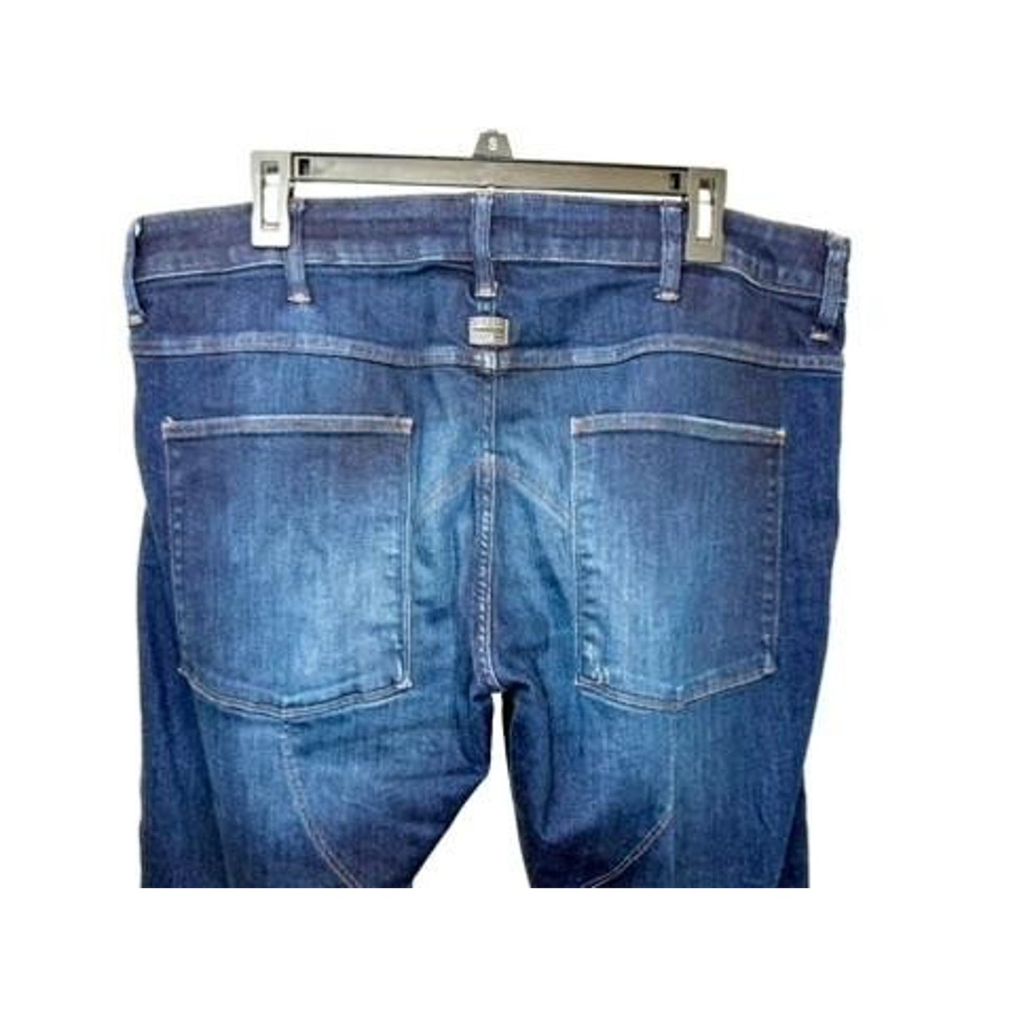 G-Star Raw 5620 3D Slim Jeans Mens 36x34 Blue Denim Moto Elwood Biker