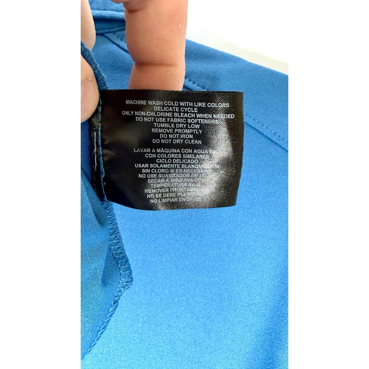 Gerry Men’s Blue Short Sleeve Collared 3 Button Comfort Stretch Polo Shirt s M