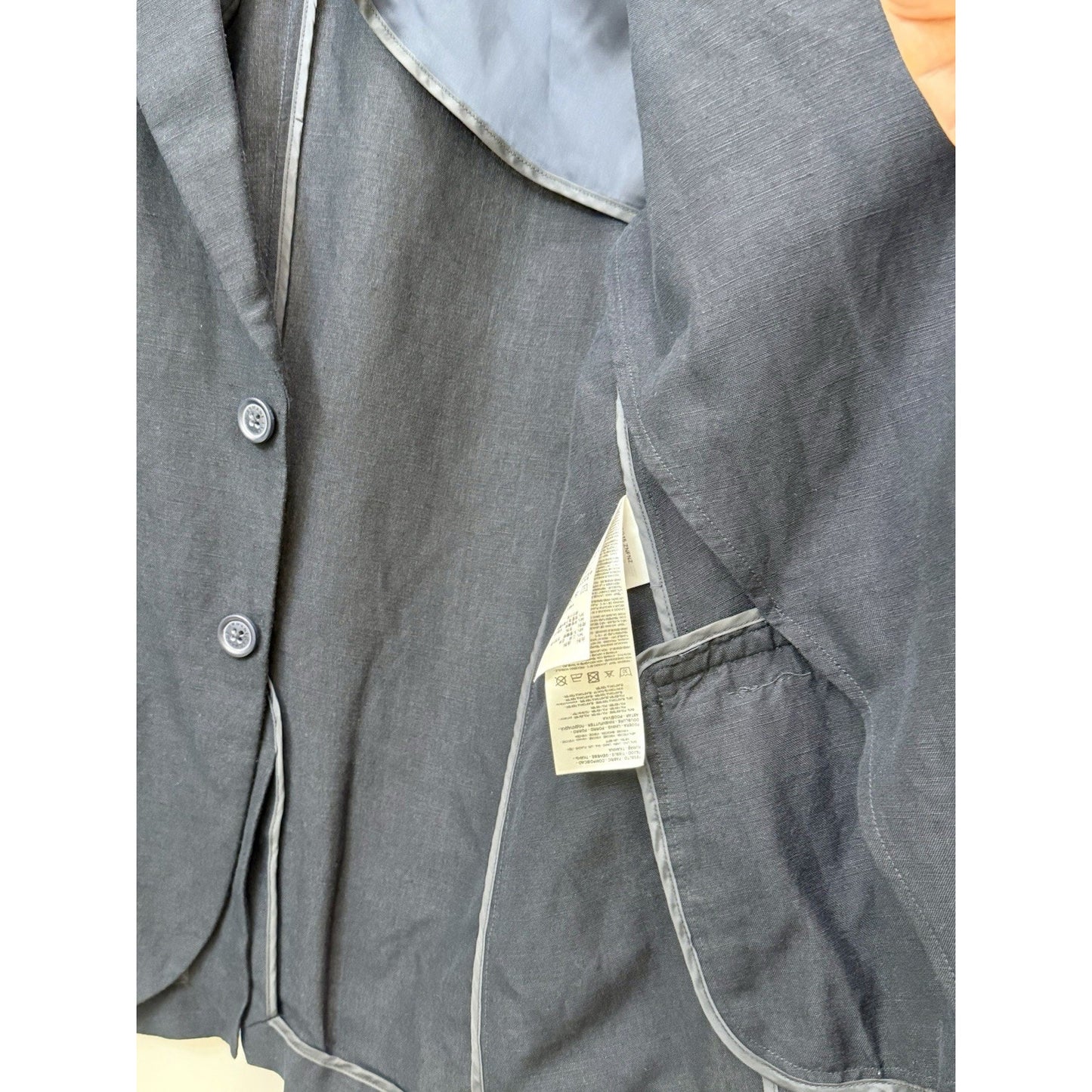 A/X Armani Exchange Linen-Blend 2-Button Sport Coat - Men’s Size 40R - $220 New