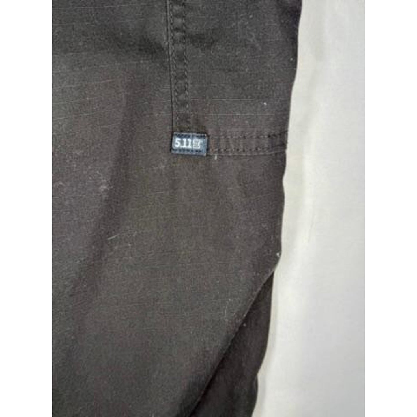 5.11 Tactical Cargo Pants Mens 42x30 Black Ripstop Workwear Utility