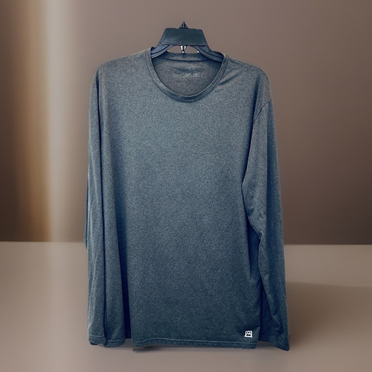 Avalanche Outdoor Supply Company Waffle Knit Long Sleeve Top Grey Men Large