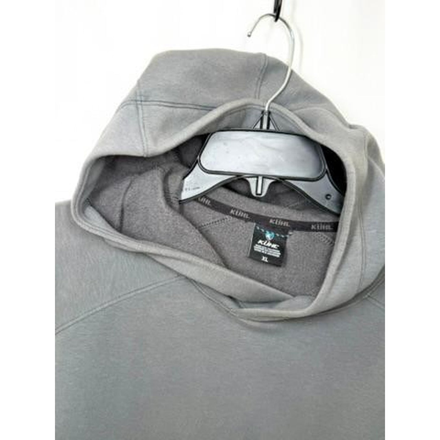 Kuhl Interceptr Hoodie Mens XL Gray Fleece Pullover Hooded Sweatshirt 3192