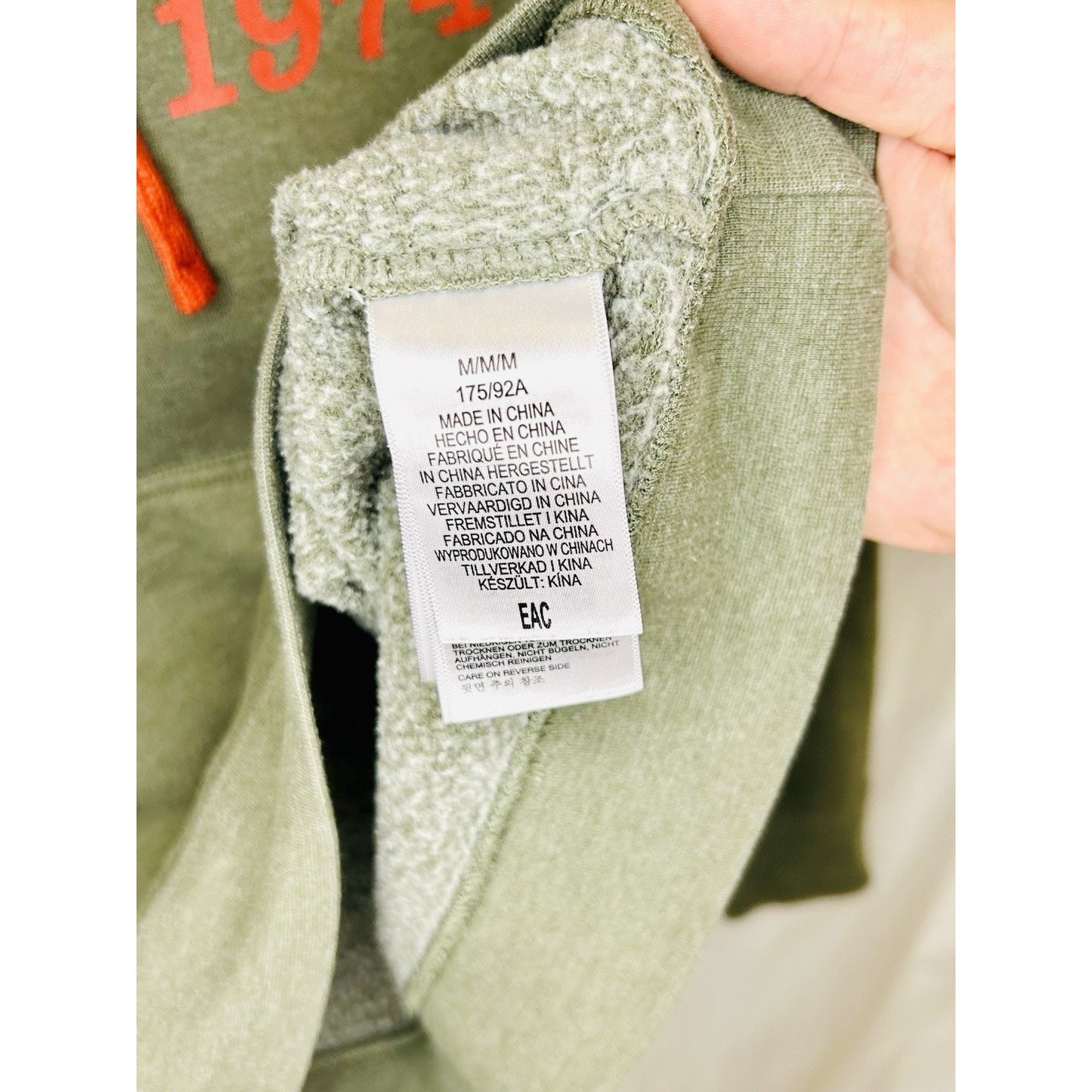 MARMOT Mountain Midweight Graphic Pullover Hoody , Green, Men's Medium