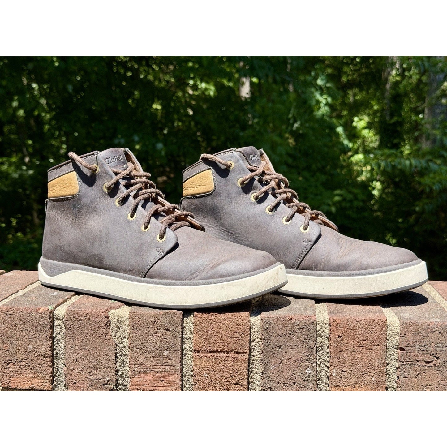 OluKai Kekaha - Men’s Waterproof Leather Chukka Boots - Size 11.5 - ($175 New)