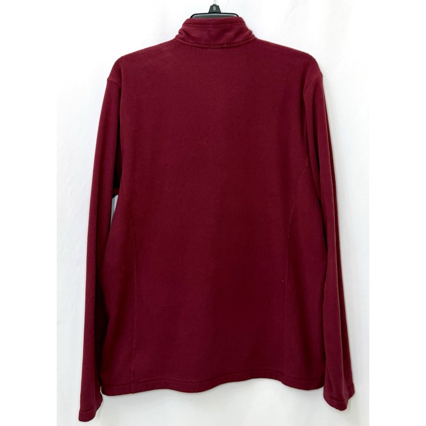 REI Co-Op Jacket Womens XXL Burgundy Micro Fleece 1/4 Zip Lightweight Pullover