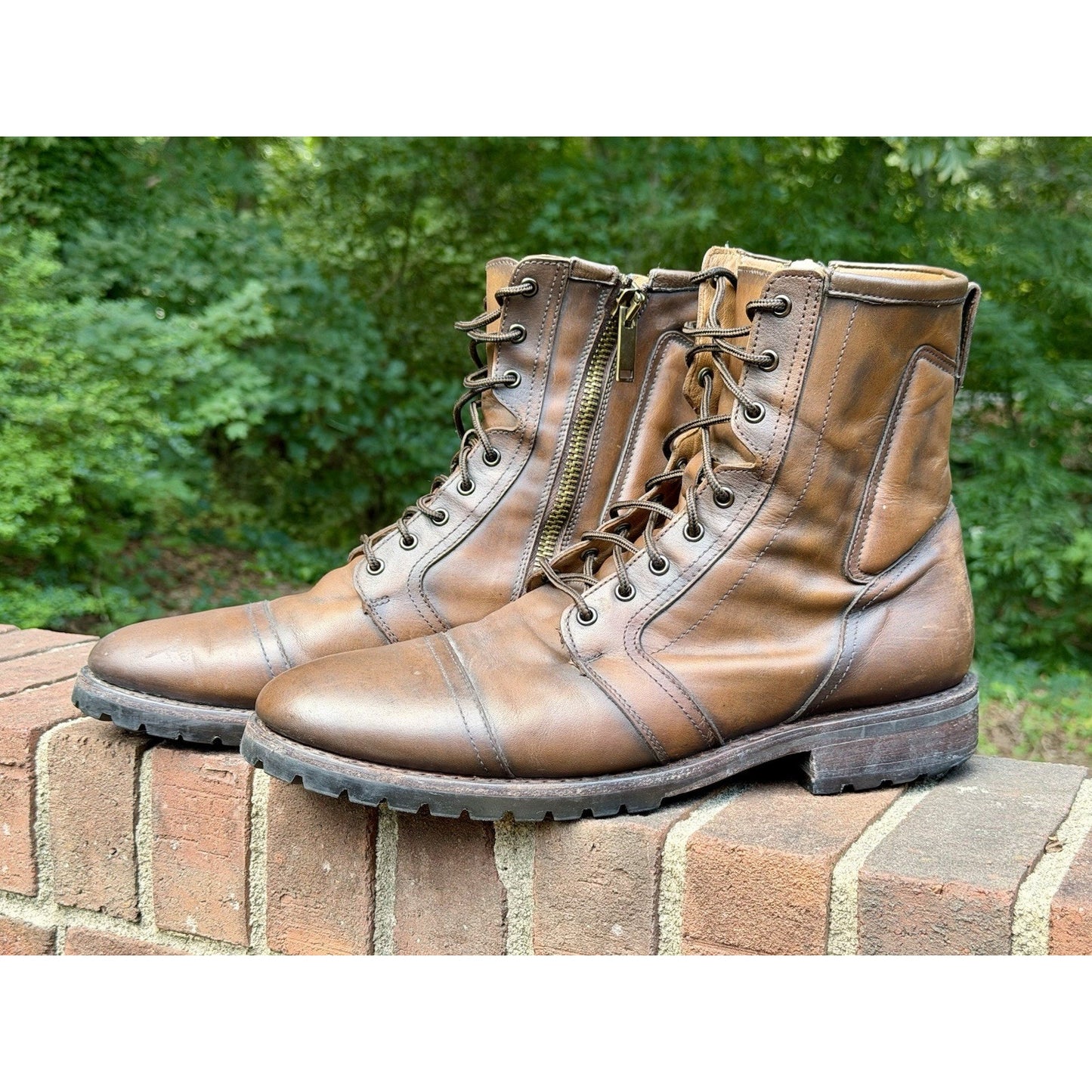 Thursday Boot Co Casa Moto Anejo Leather Zip Boots Men’s 12.5 House Of Friends