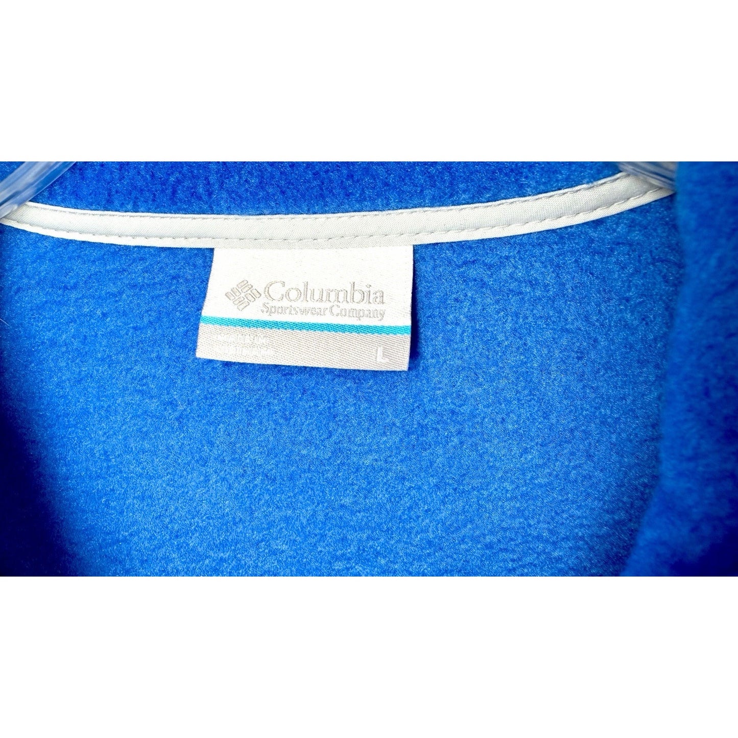 Columbia Women’s 1/4 Snap Fleece Pullover MLB Chicago Cubs Blue Large NWOT