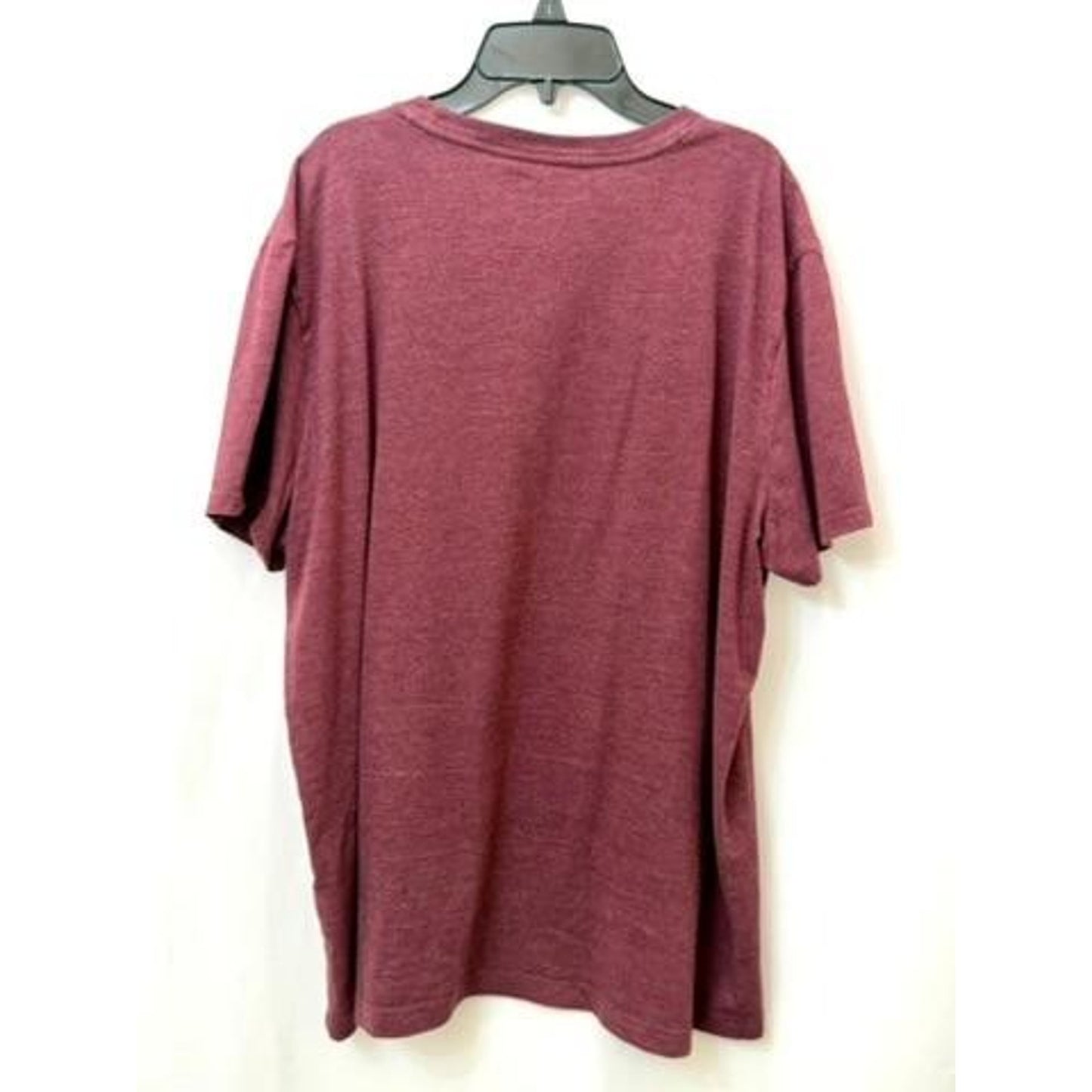 Banana Republic Eco T-Shirt Mens XL Burgundy Heather BR Logo Graphic Tee