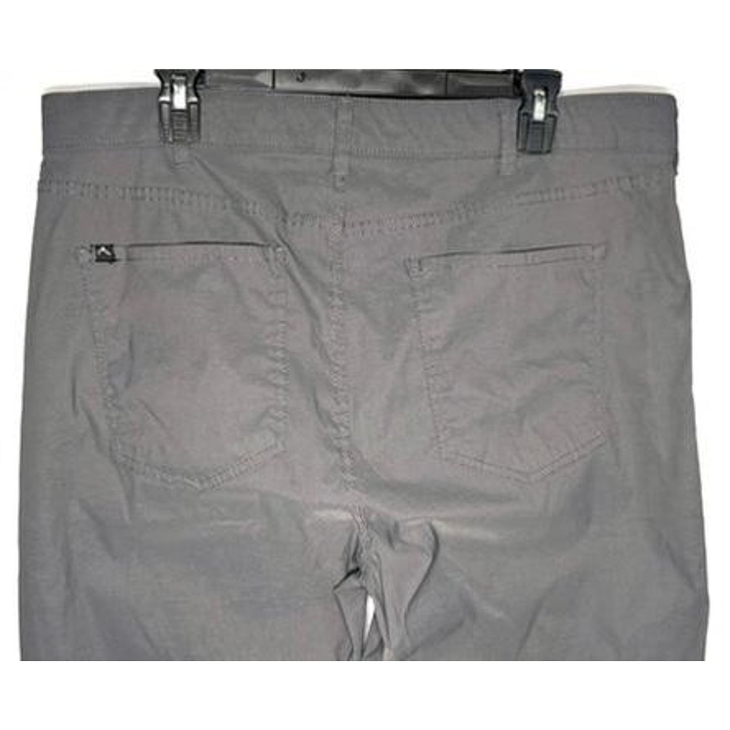 Denali Mens Pants 36x32 Gray Nylon Spandex Stretch Hiking Outdoor Travel
