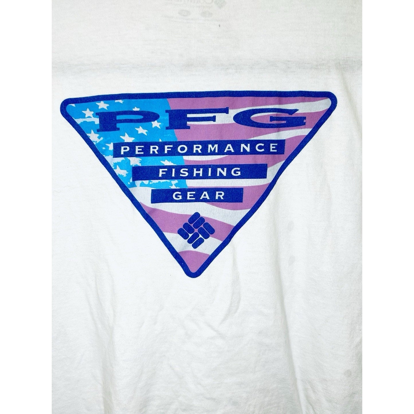 Columbia PFG Classic-Fit Triangle Logo Graphic T-Shirt Men’s Large