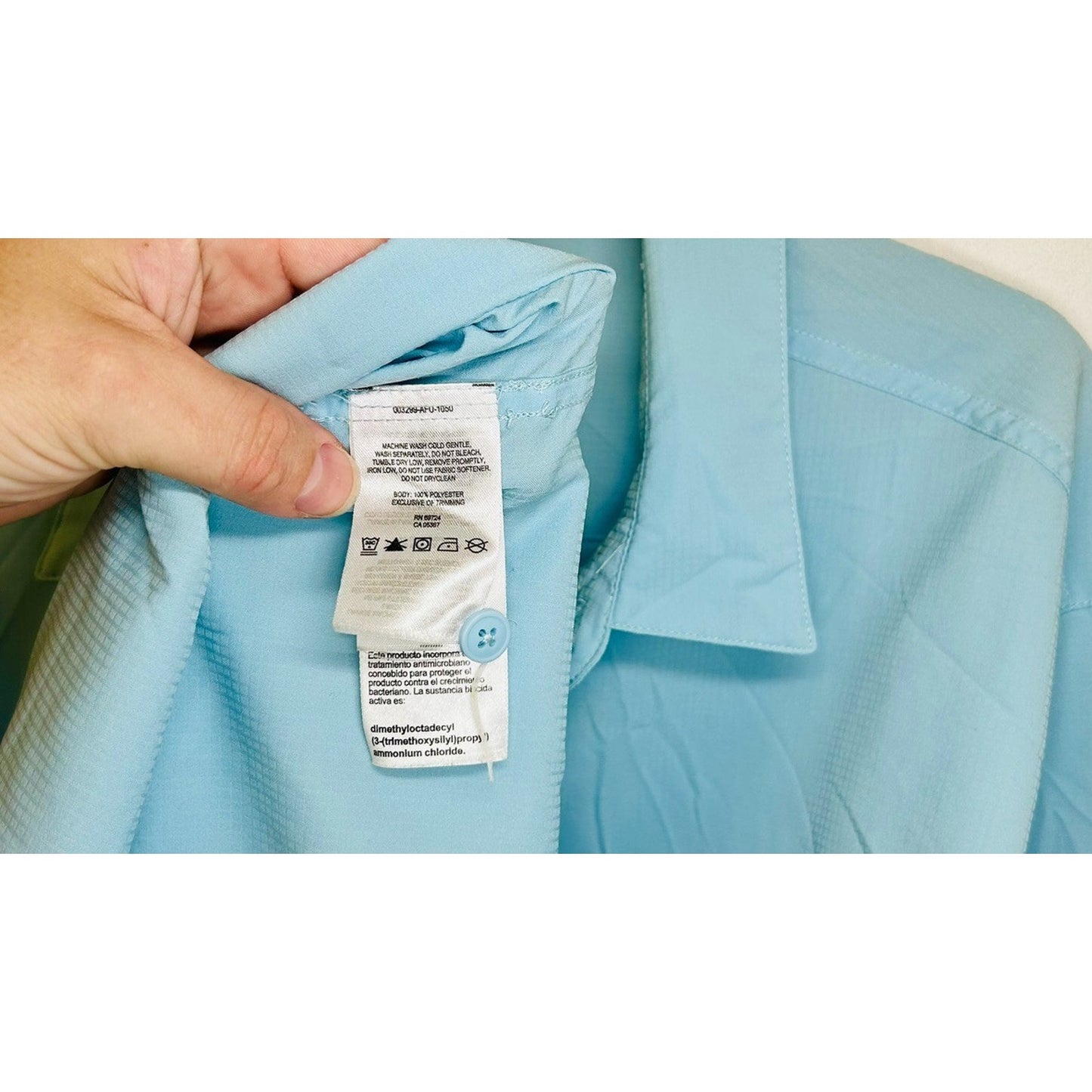 Vintage Columbia Mens XL Striped Knit Short Sleeve Button Shirt Blue