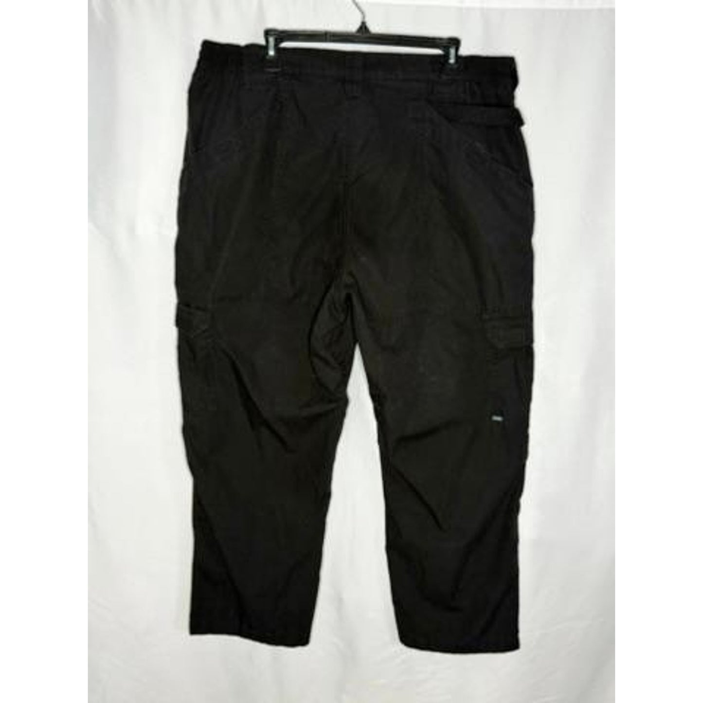5.11 Tactical Cargo Pants Mens 42x30 Black Ripstop Workwear Utility