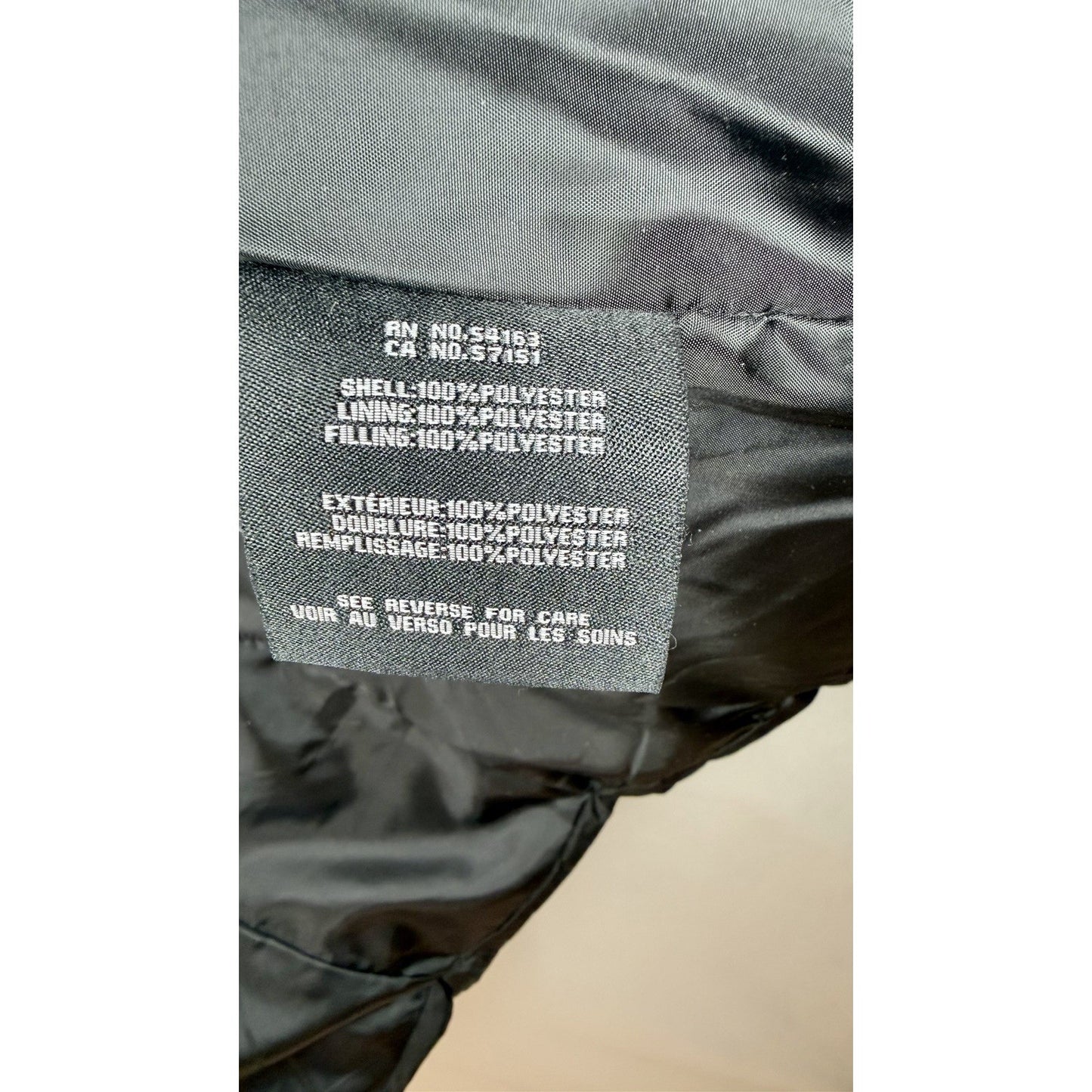 Cole Haan Signature Chevron Quilted Vest / Women’s Medium / Black / Puffer Vest