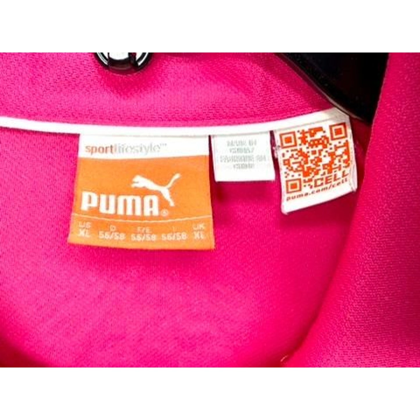 Puma Golf Shirt Mens XL Pink Dry Cell Polo The Peninsula Club Short Sleeve