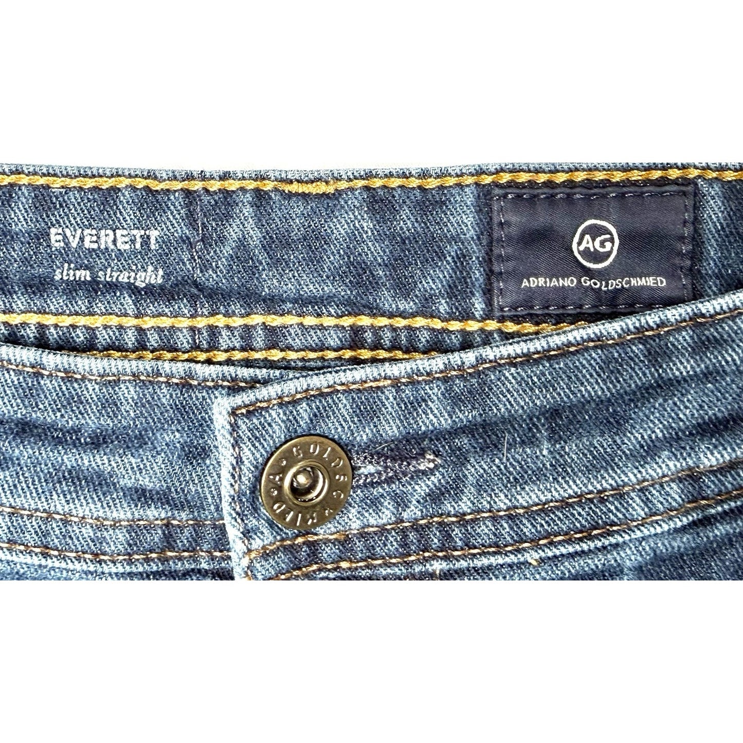 AG Adriano Goldschmied Everett Slim Straight Jeans Men’s 38x32