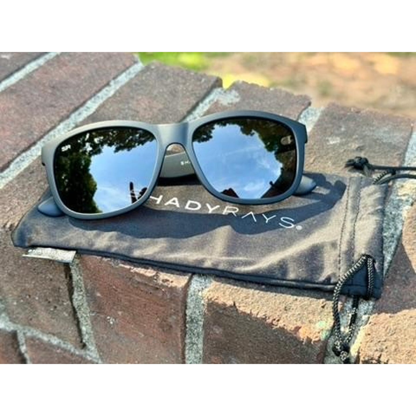 Shady Rays Signature Series SS-4 Sunglasses Matte Black Polarized Lenses