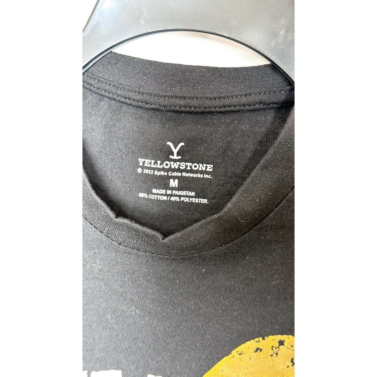 NWT Yellowstone TV Show “Don't Make Me Go…” Licensed Women's T-Shirt Sz Medium