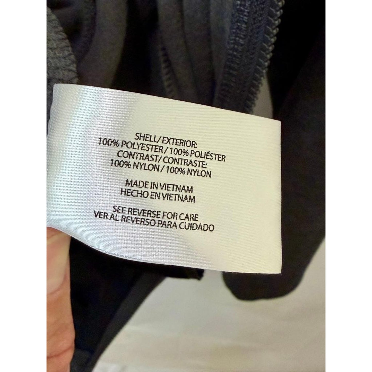Orvis Bonded Mesh Full Zip Jacket Mens Large Phantom Black Fleece Lined NWT