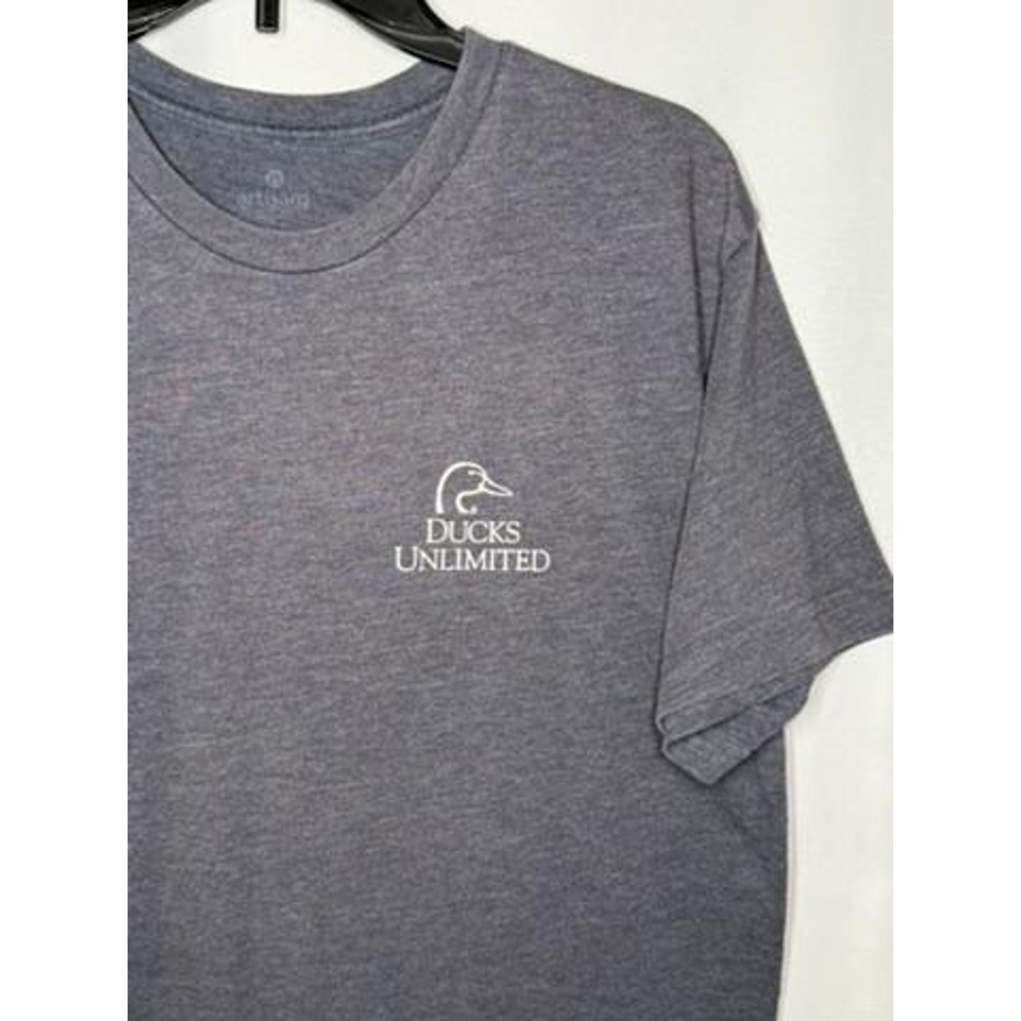 Ducks Unlimited Artisans T-Shirt Mens Medium Gray Short Sleeve Graphic Tee