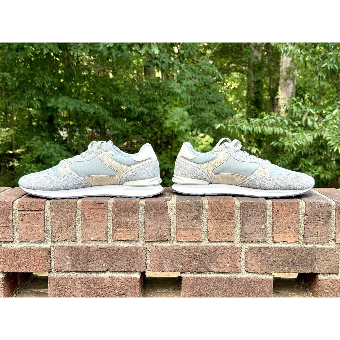 HOFF City Series Düsseldorf Men’s Size 12 Sneakers Grey Suede Worn Once $177 New