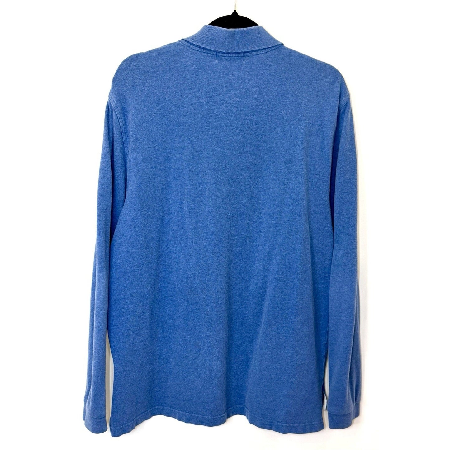 Southern Tide The Skipjack Long Sleeve Men’s Blue Polo Size Large 40