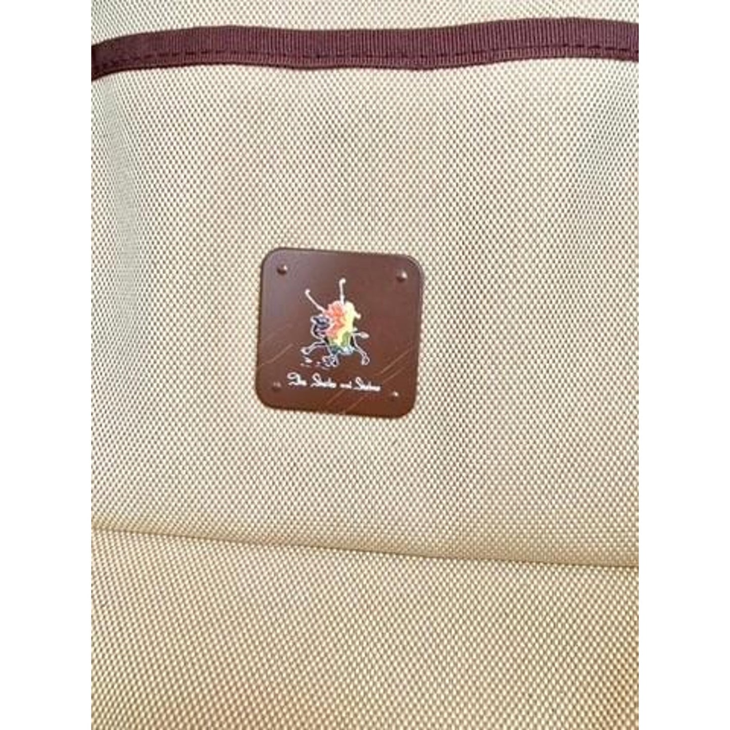 Stitch Golf Vintage Tuxe Tote Backpack Mens Tan Brown Convertible Travel Bag