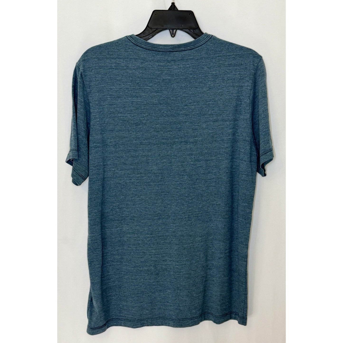The North Face Mens Logo Heather Gray/Blue T Shirt Medium