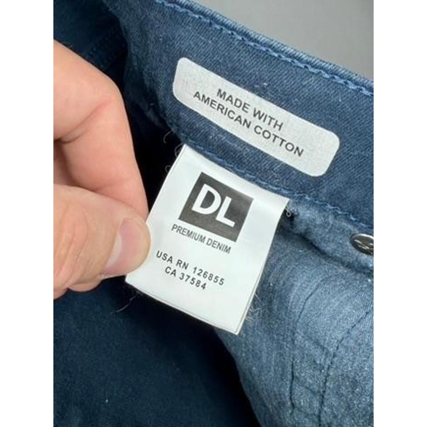 DL1961 Russell Slim Straight Jeans Mens Size 36 Blue Xtwill 360 Comfort