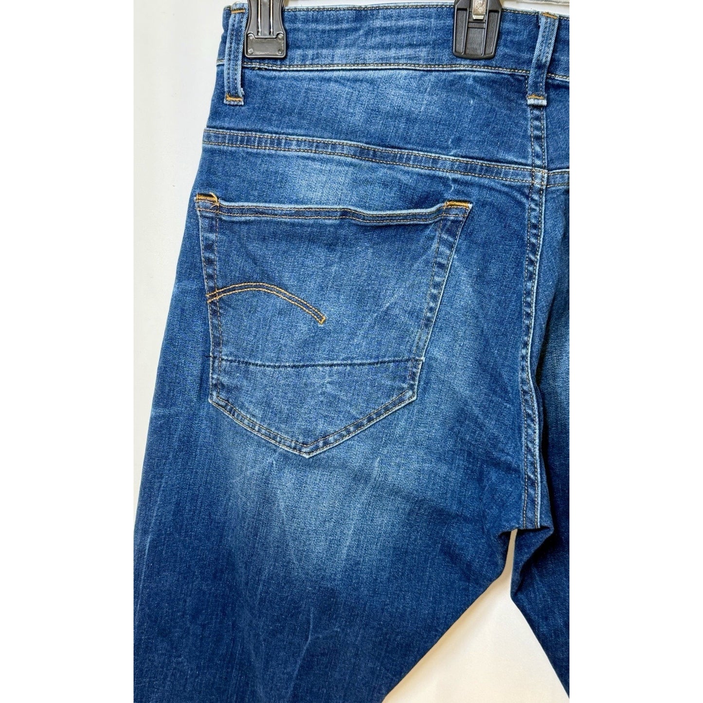 G-STAR RAW Men’s 3301 Straight Tapered / Slim/Skinny Jeans Size W34 L30 (34x30)