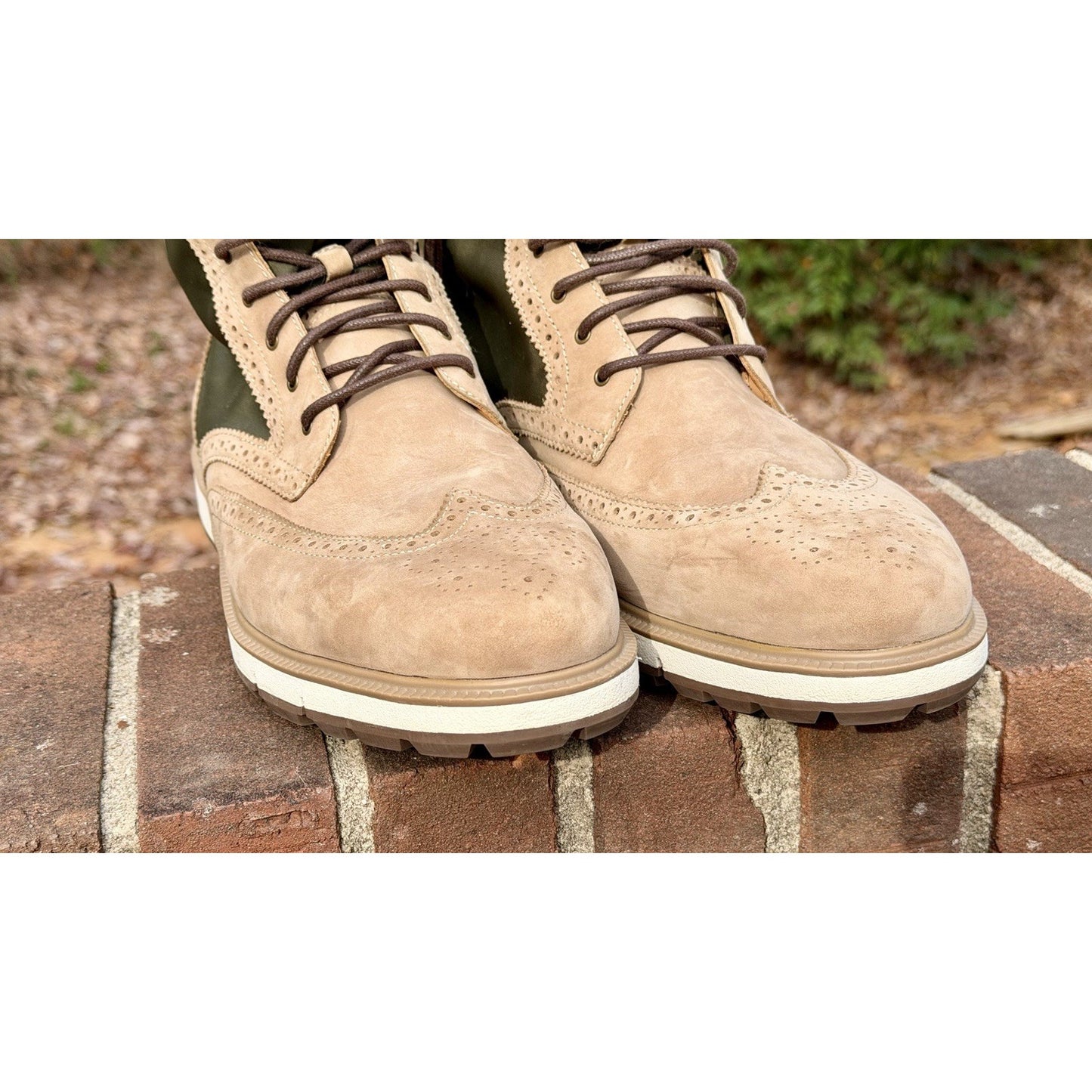 SWIMS Men’s Motion Wingtip Brogue Boots Size 11.5 New NWOT $298 MSRP