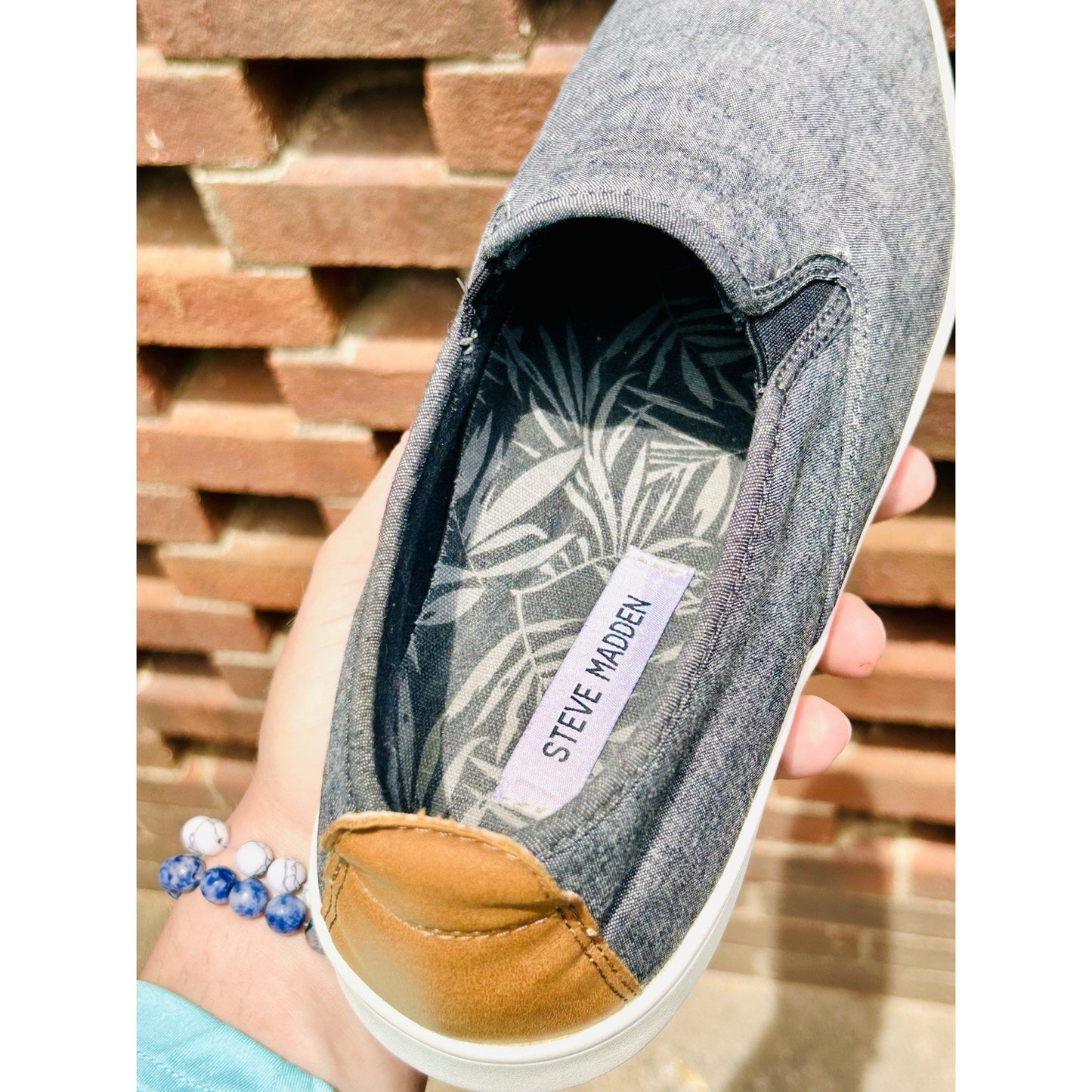 Steve Madden FELIX Casual Loafer Shoe Dark Grey MENS Size 12