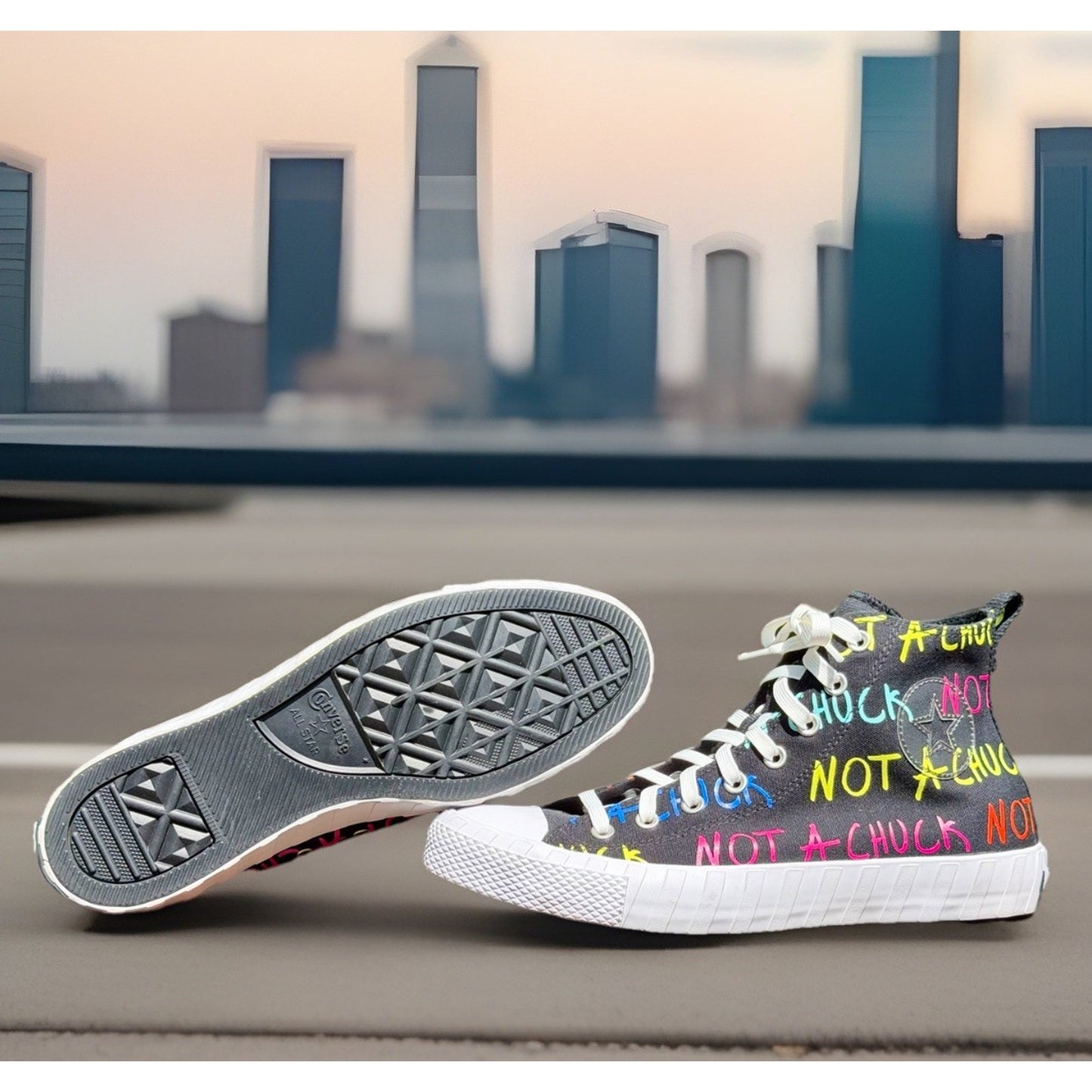 Converse UNT1TL3D High Not A Chuck Black Multi 173165C Men’s Size 11 NWOT