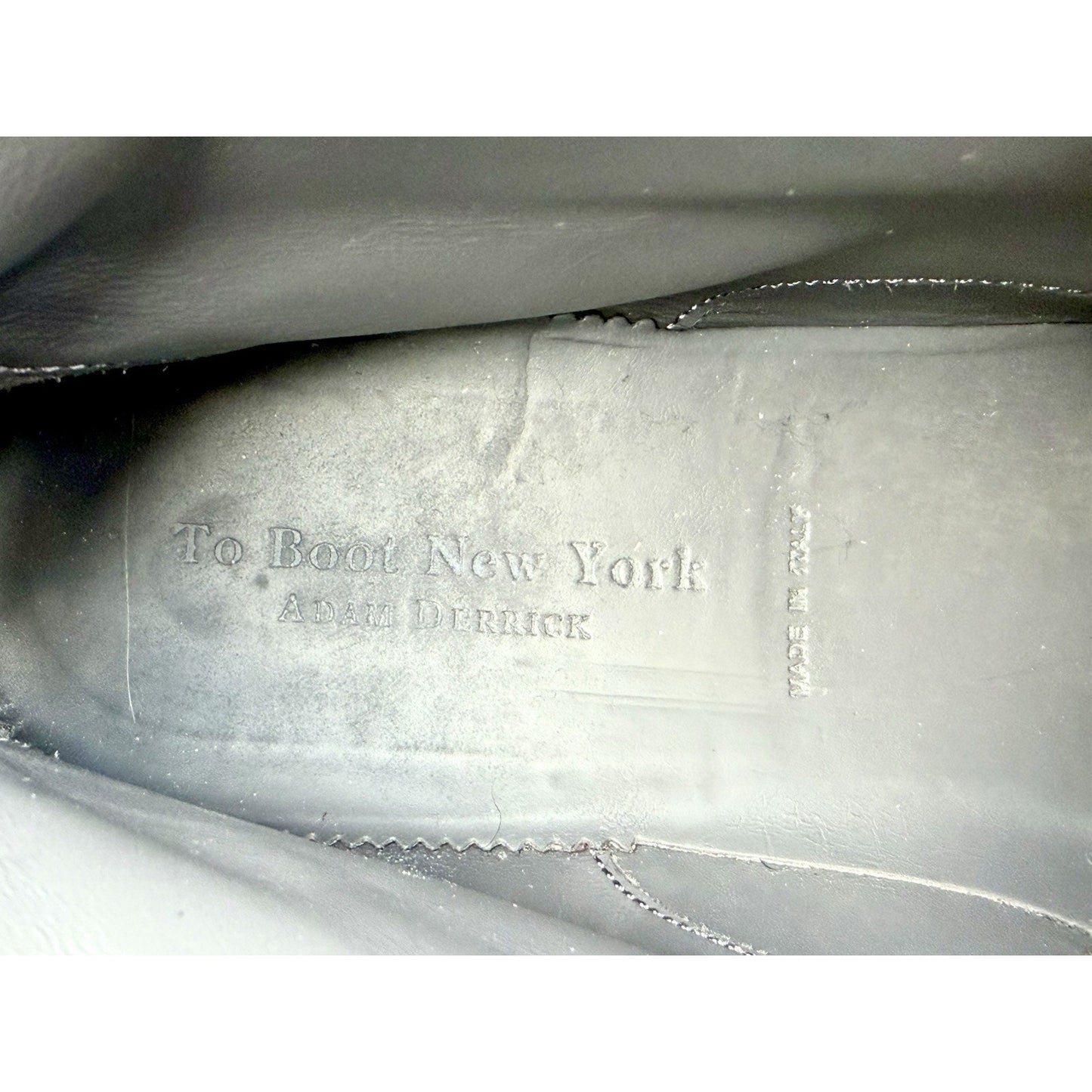 To Boot New York Hawkthorme Cognac Leather Boots Men’s Size 11 Italy ($450 NEW)