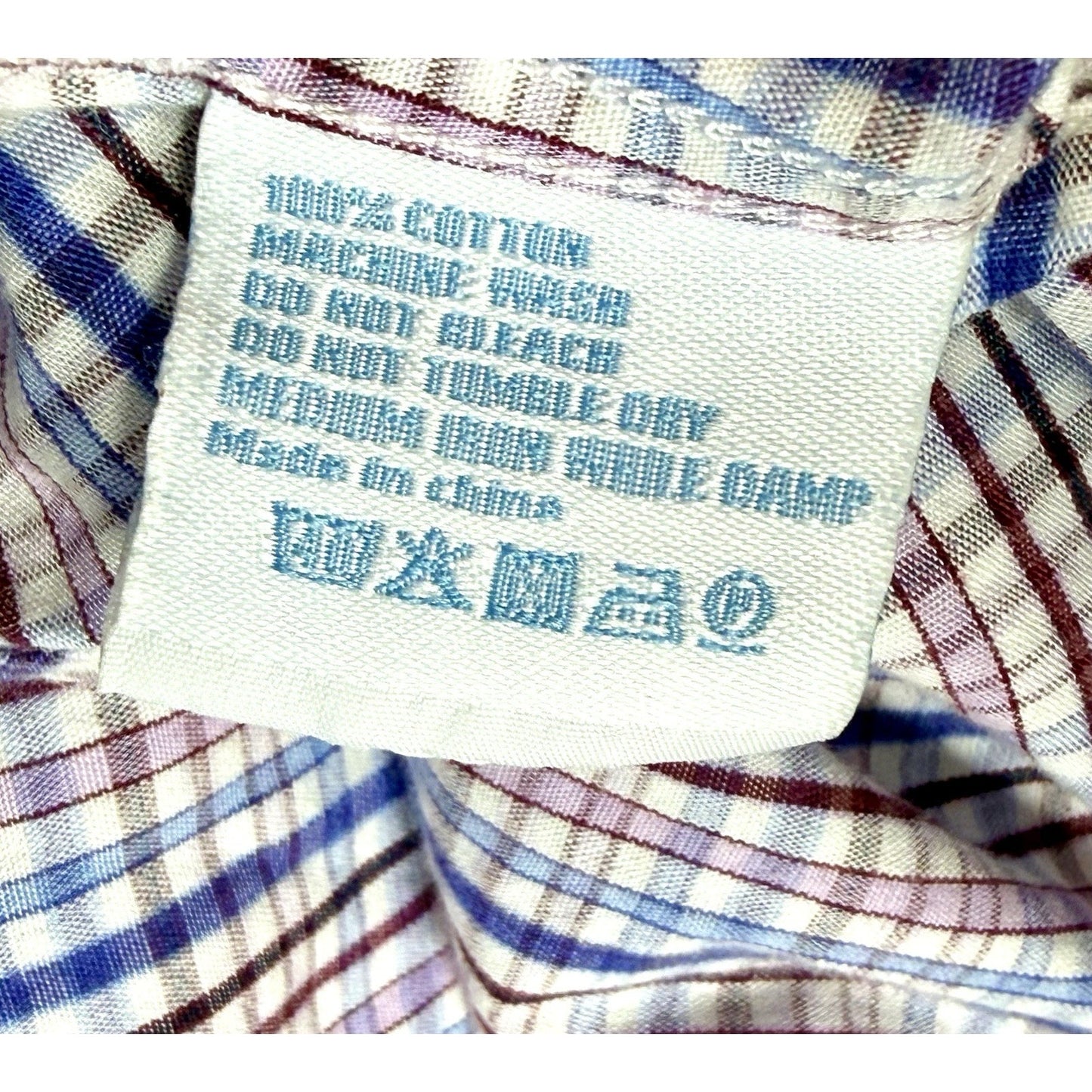 Southern Lure Shirt Men Large Long Sleeve Button Up Red White Blue Check w Logo